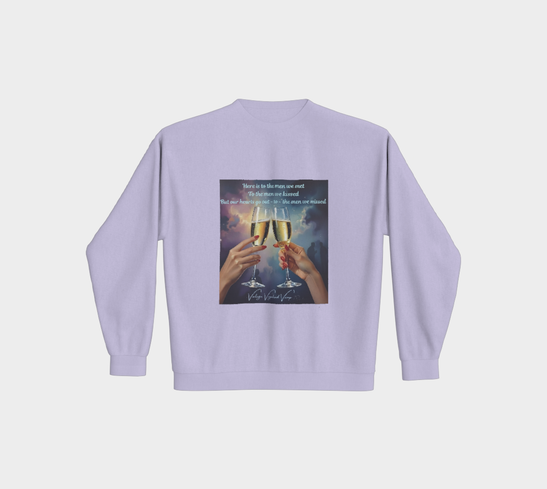 Vintage Vamps Toast to the Men - Long Sleeved Shirt