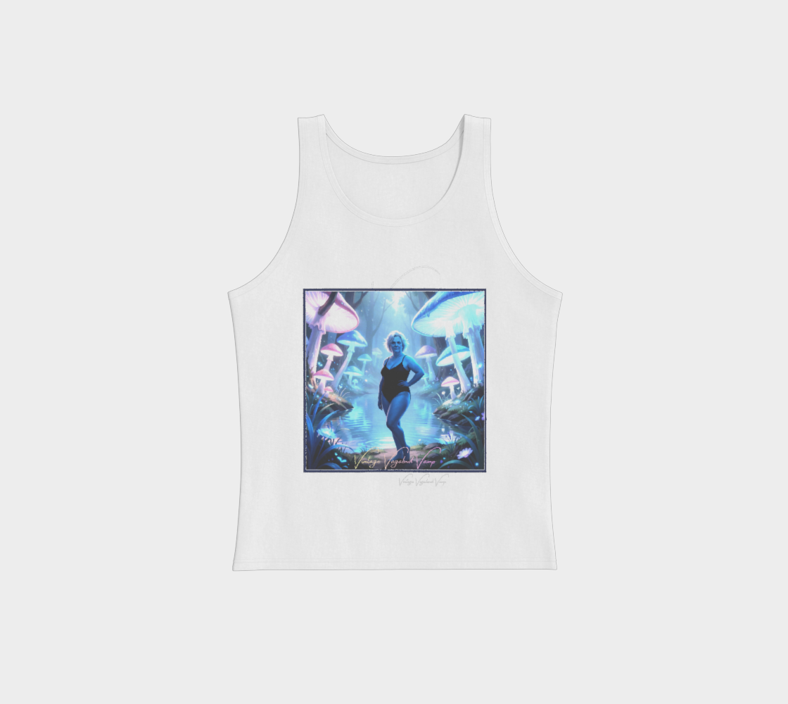 Bioluminescent Queen — Luminous Magic Mushroom Tank